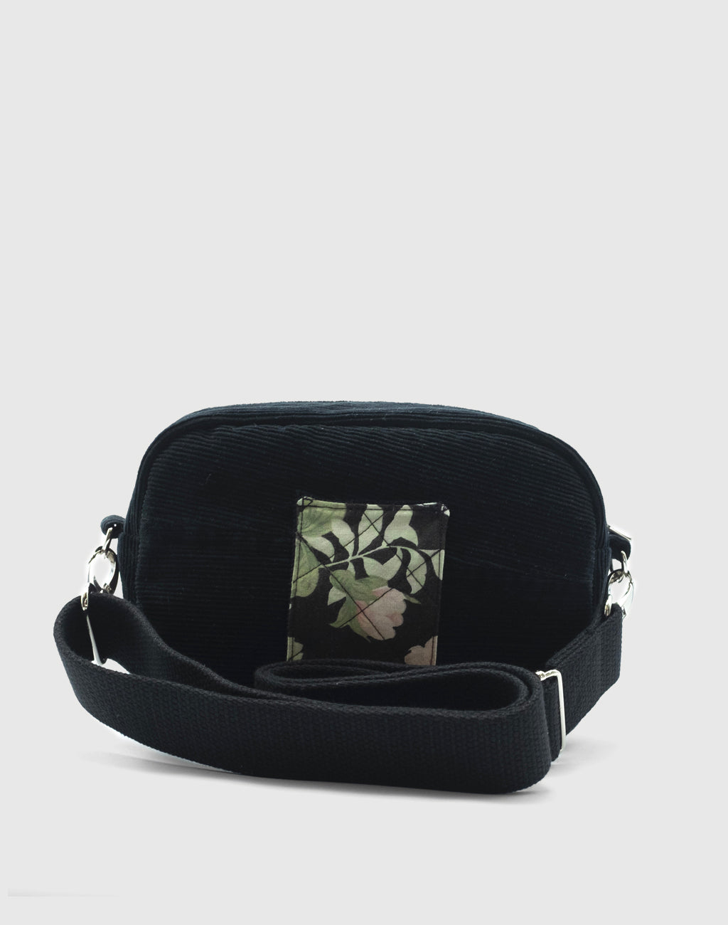 Flower-Padding Shoulder-Bag